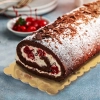 PODKŁAD TACA FALA GRUBY ZŁOTY POD TORT prostokątny sztywny 33x12 cm